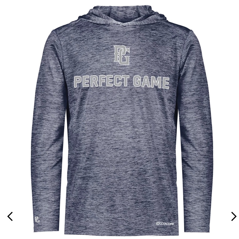 COPY - Perfect Game Men’s Endurance CoolCore® Long-Sleeve Hoodie - Navy Heather